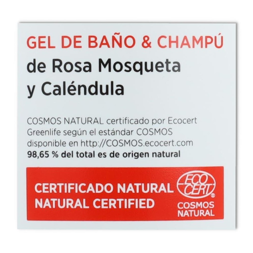 Gel y Champu Rosa Mosqueta y Calendula 750 ml Mon