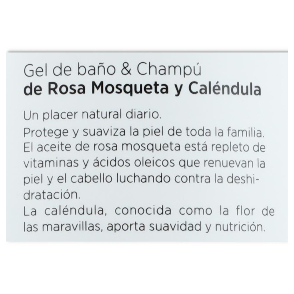 Gel y Champu Rosa Mosqueta y Calendula 750 ml Mon