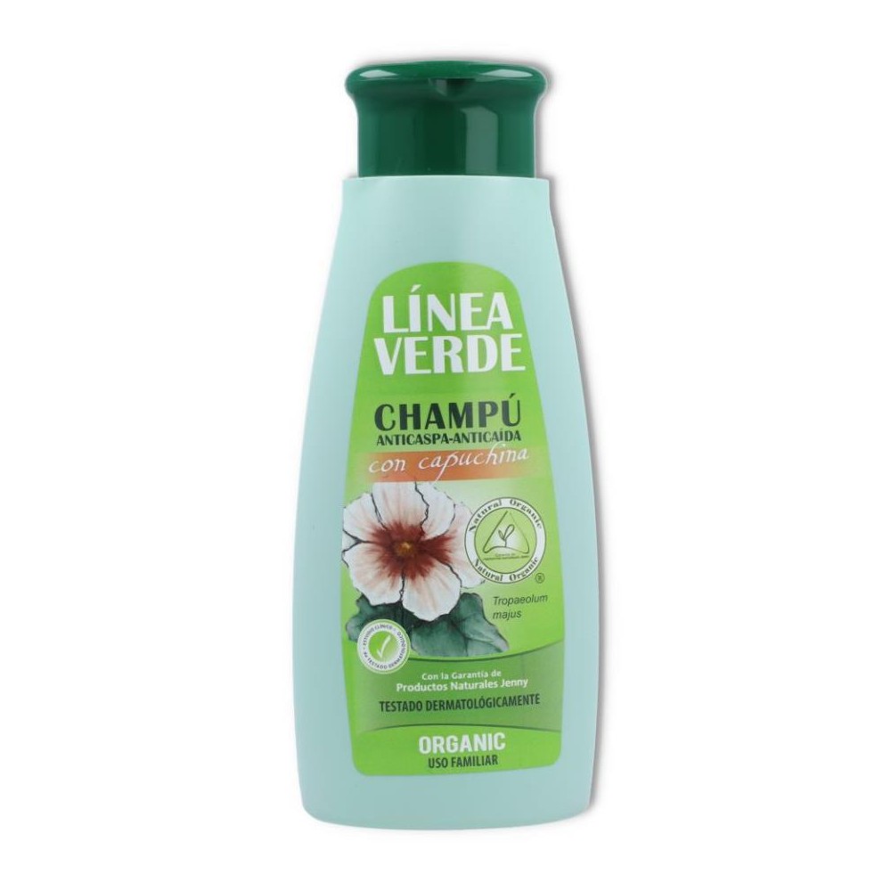 CHAMPU ANTICASPA - ANTICAIDA CAPUCHINA 400 ml LINE