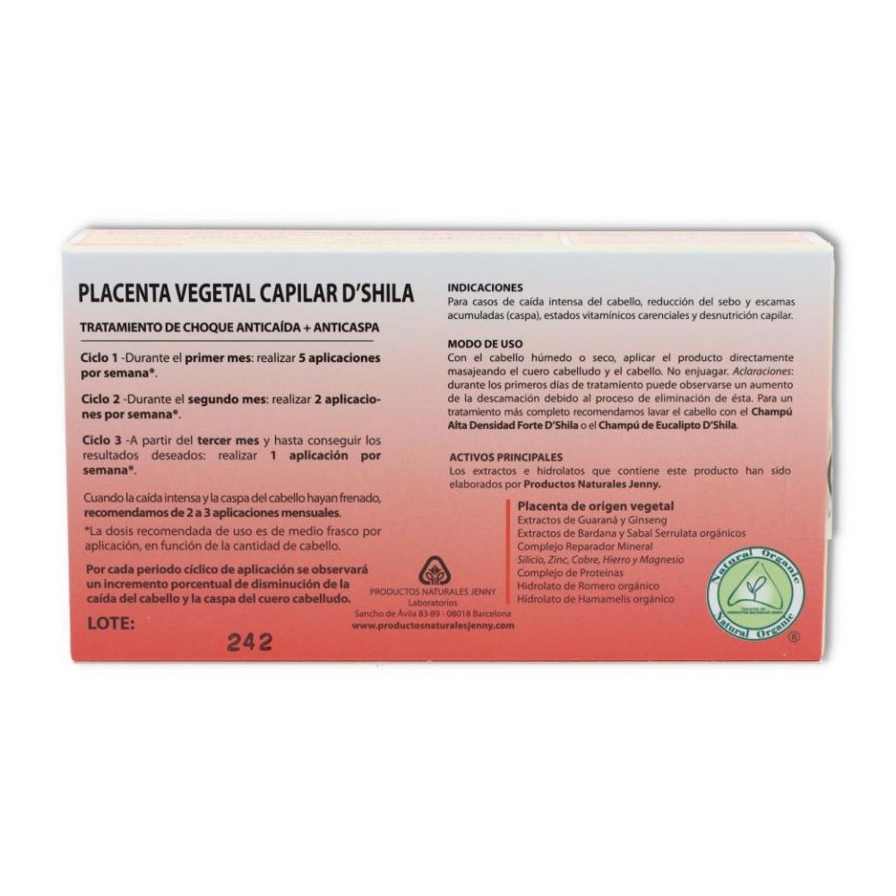 Placenta Plus Forte 4x25 D´Shila