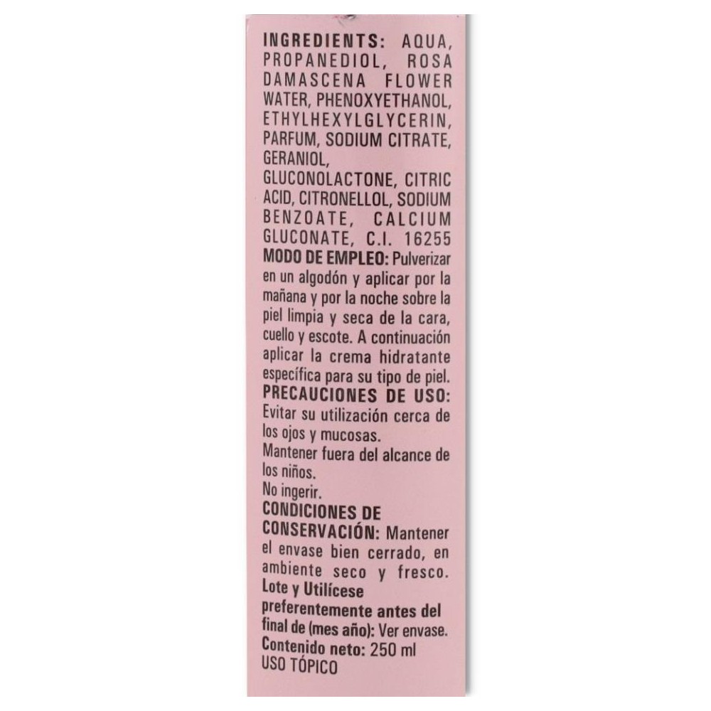 AGUA DE ROSAS BIOFEMME