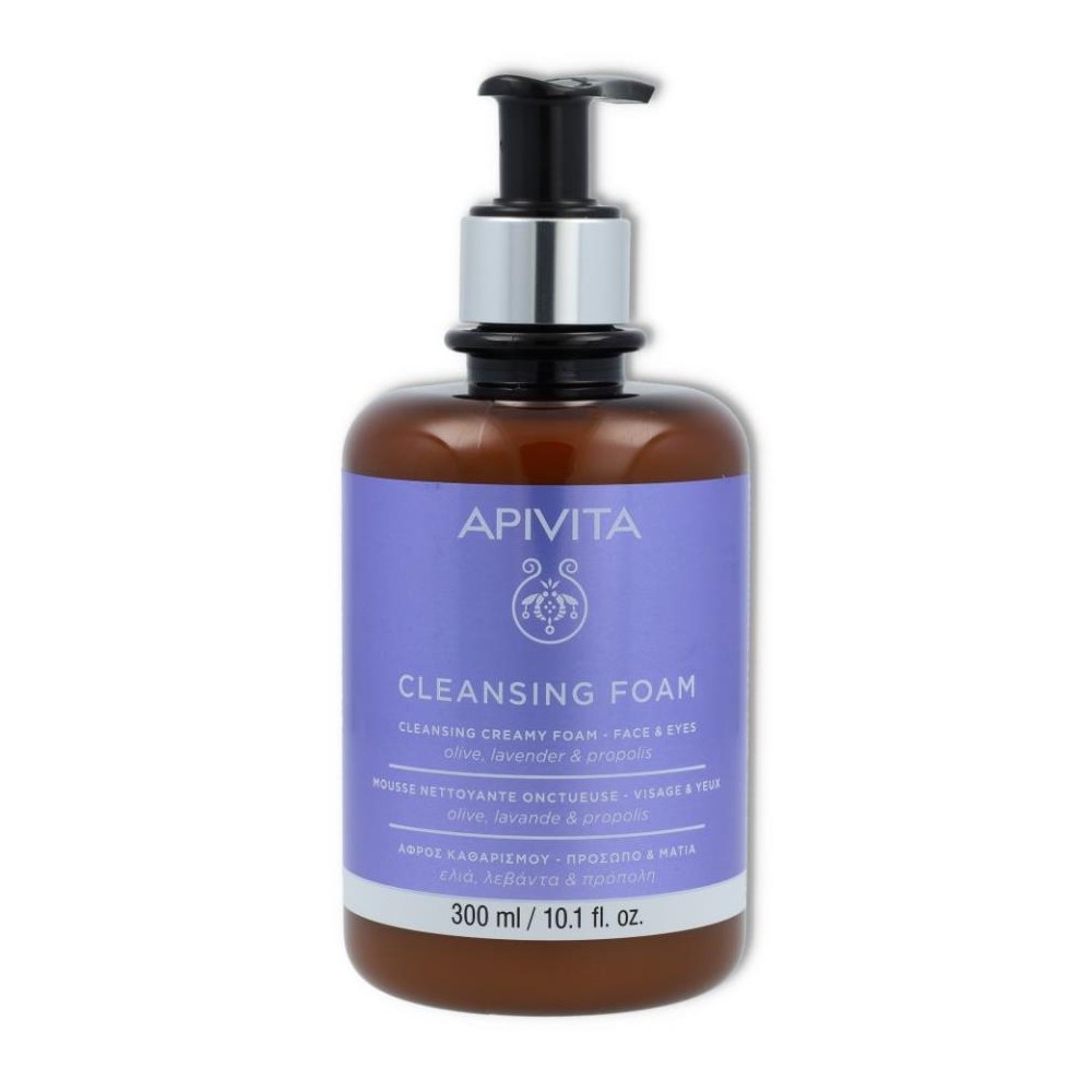 Apivita Cleansing Foam Olive Lavanda 300 ML 