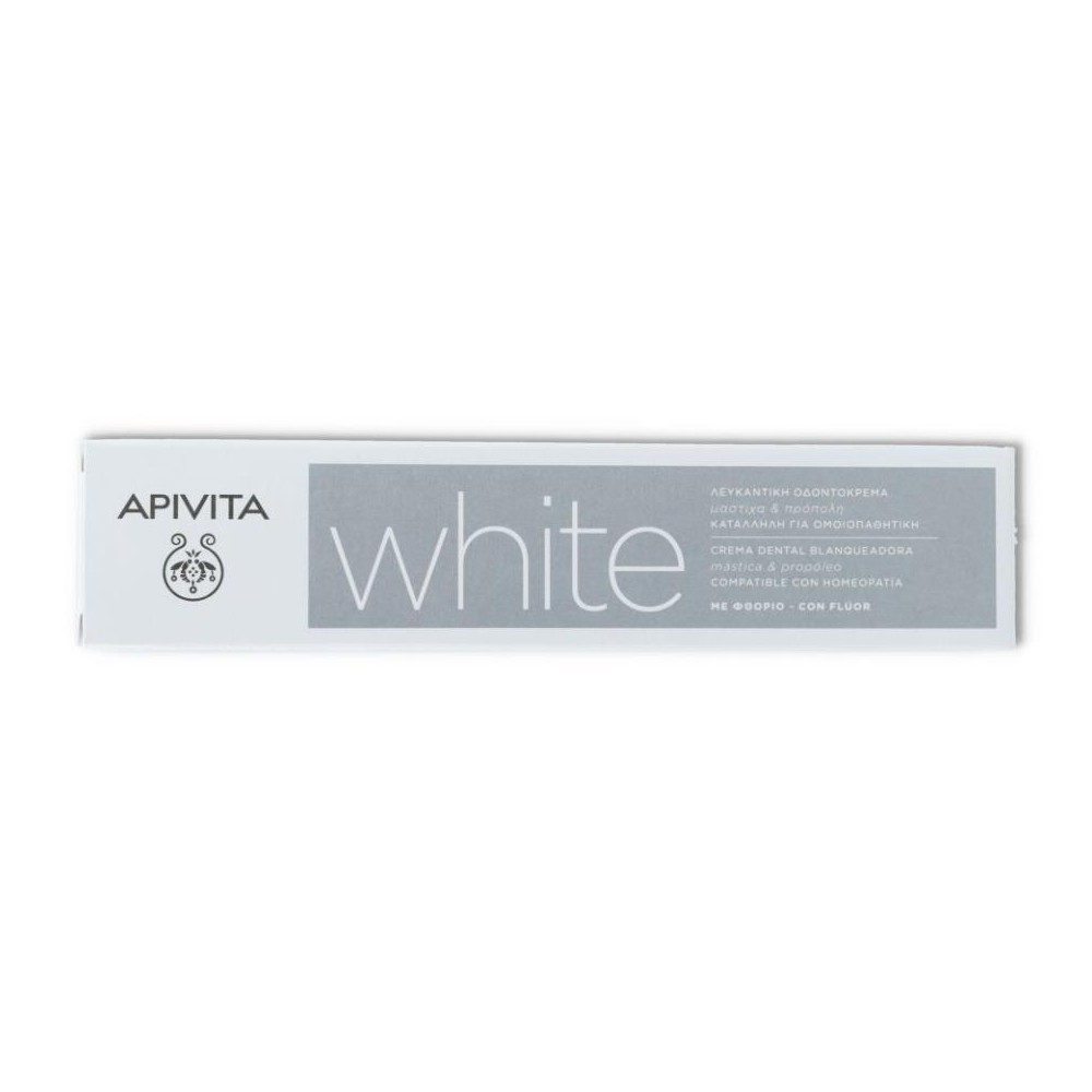 Apivita Crema Dental White 75 ml