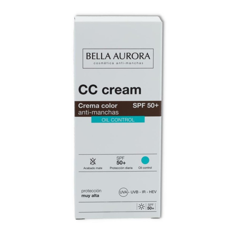 Crema Color Oil Free SPF 50 30 ml Bella Aurora