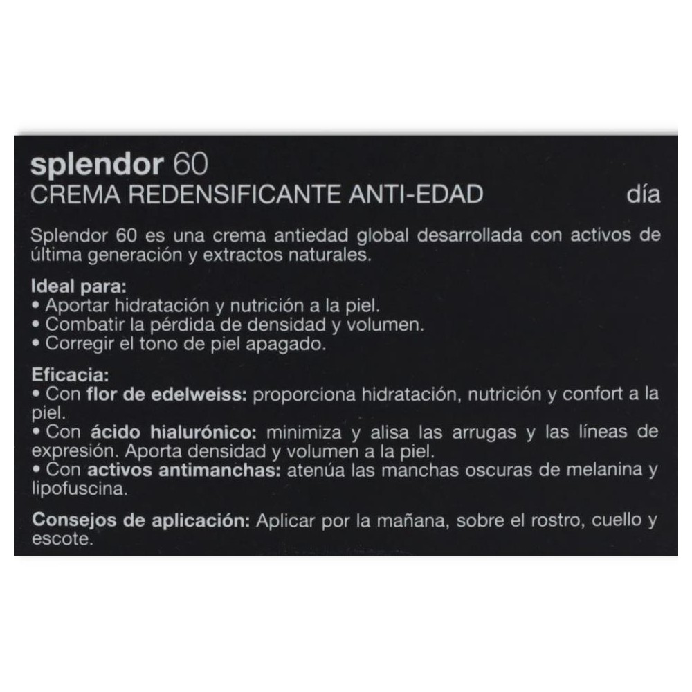 Splendor  60 Dia SPF 20 50 ml Bella