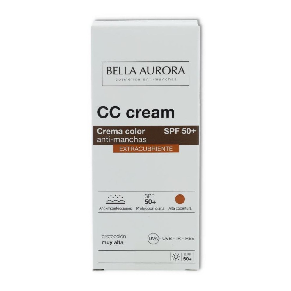 Crema Color CC Extracubriente SPF 50 30 ml Bella