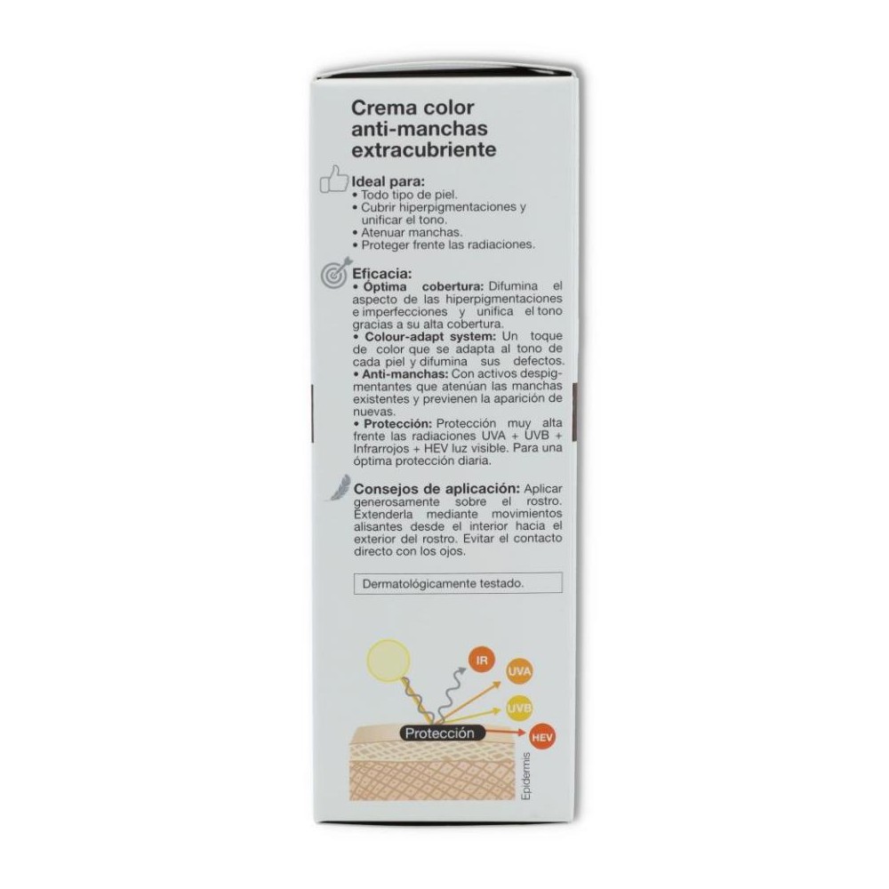 Crema Color CC Extracubriente SPF 50 30 ml Bella