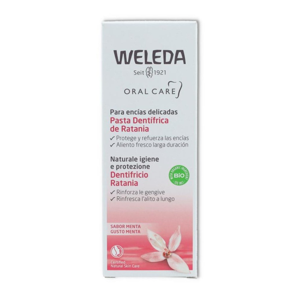 DENTRIFICO DE RATANIA 75 ml WELEDA