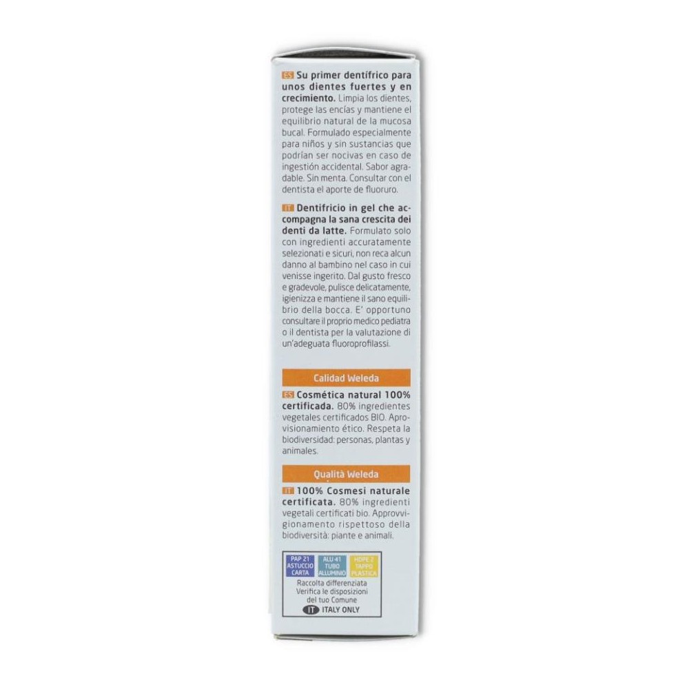 GEL DENTIFRICO NIÑOS 50 ML WELEDA