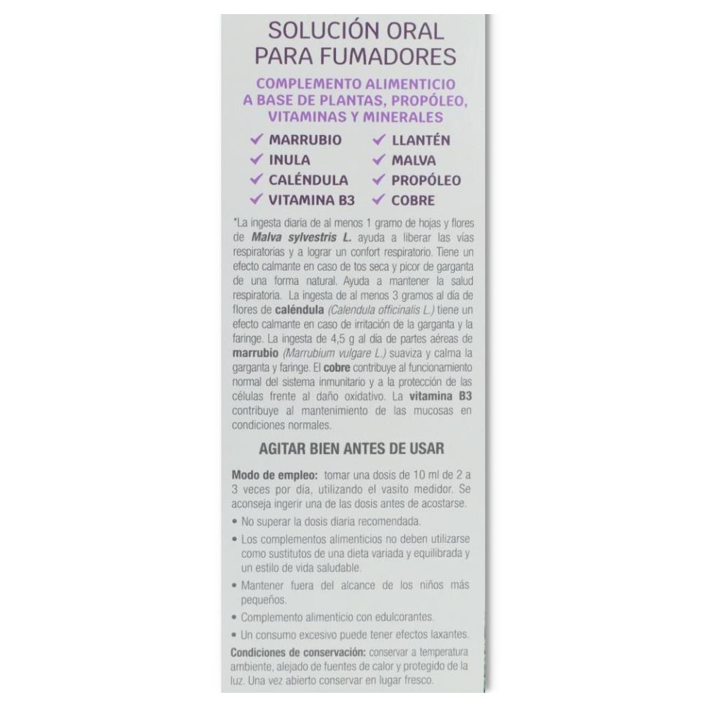 Protecsapin Fumadores 250 ml Natysal