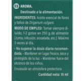 Aceite Esencial Oregano 15 ml Marnys