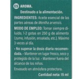 Aceite Esencial Menta Arvensis 15 ml Marnys