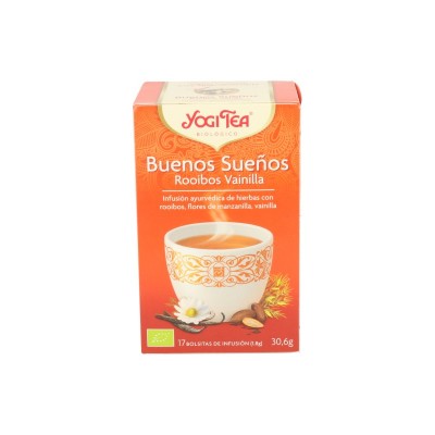 Yogi Tea Buenos Sueños rooibos vainilla 17 bolsitas Yogi - 1