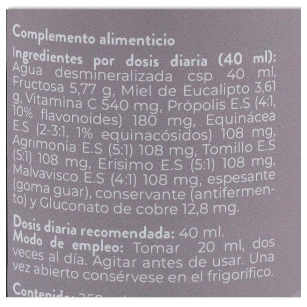 C V  Jarabe Propolis 250 ml