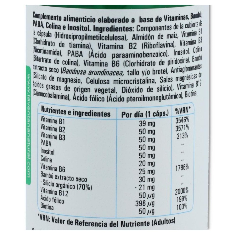 Phytogreen Complejo B50 30 cápsulas