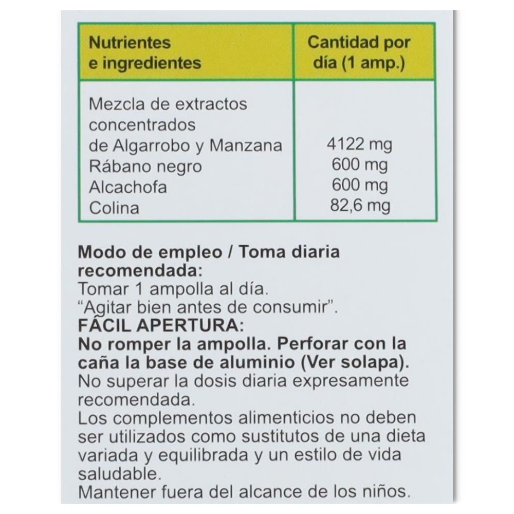 Phytogreen Hepagreen 30 ampollas 