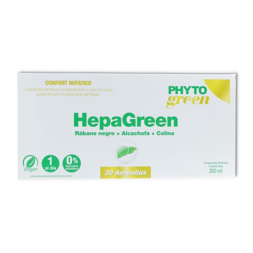 Phytogreen Hepagreen 30 ampollas 