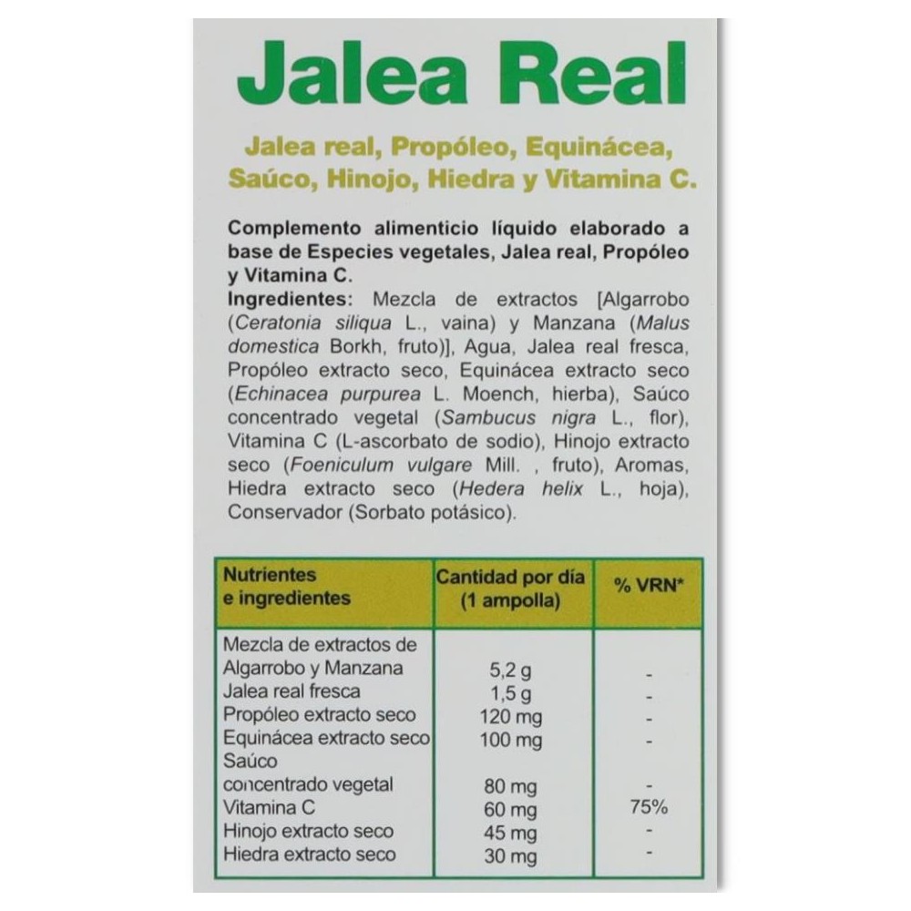 Phytogreen Jalea Real Propoleo 30 ampollas 