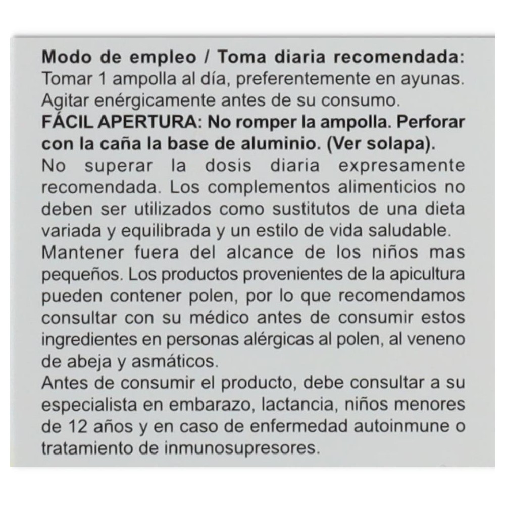 Phytogreen Jalea Real Propoleo 30 ampollas 