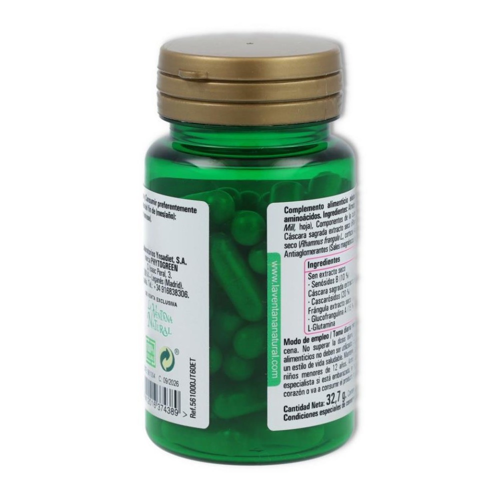 Phytogreen Lax Plus Forte 60 cápsulas