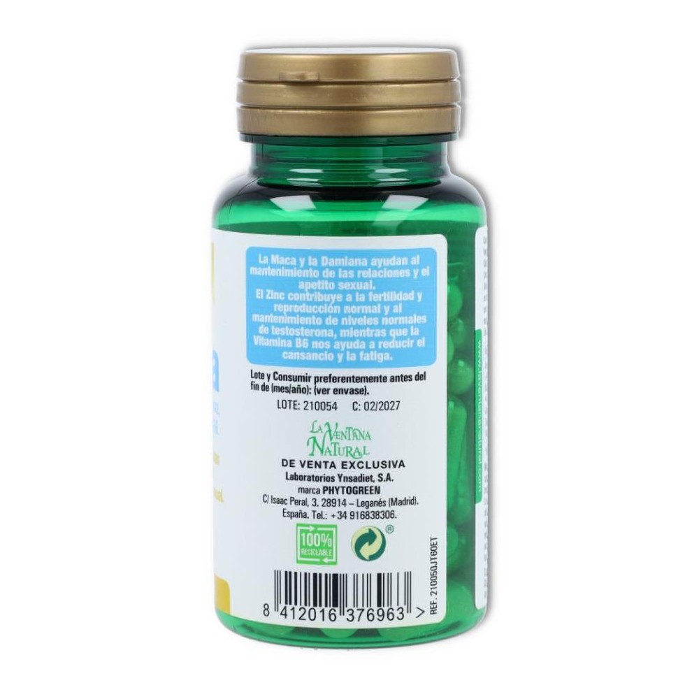 Phytogreen Maca 60 cápsulas