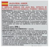 Jalea Real Junior 21 ampollas Herbasol