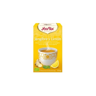 Yogi Tea jengibre y limón 17 bolsitas Yogi - 1