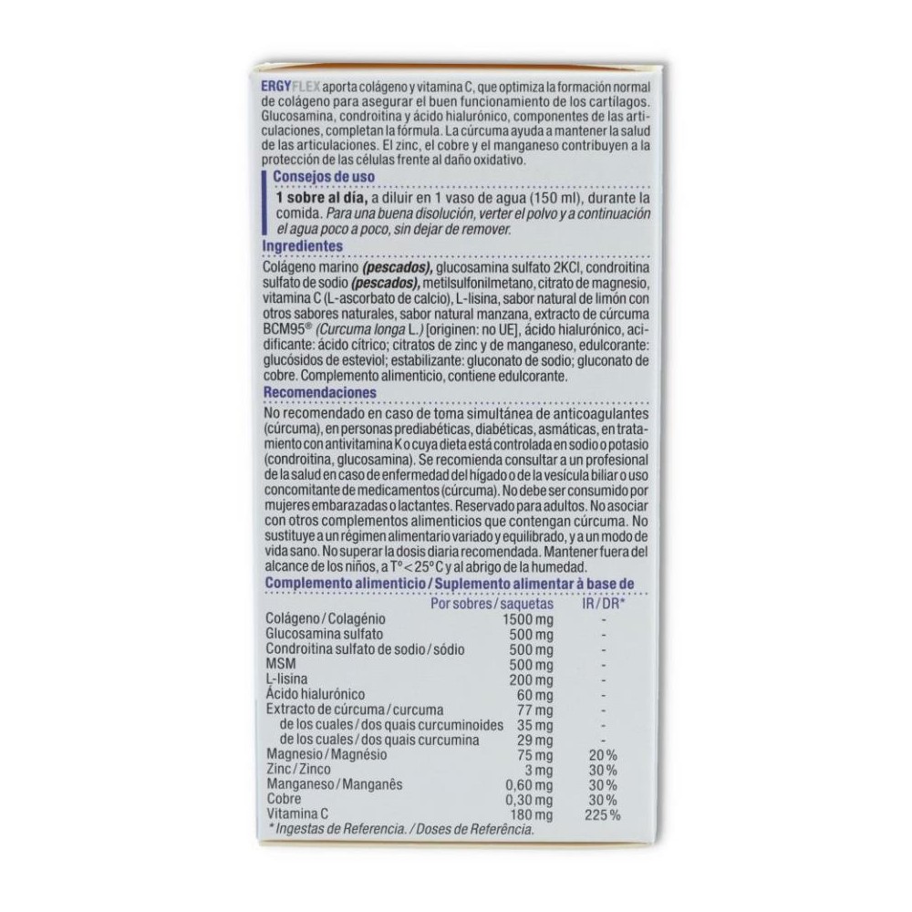 Ergyflex 30 sobres Nutergia