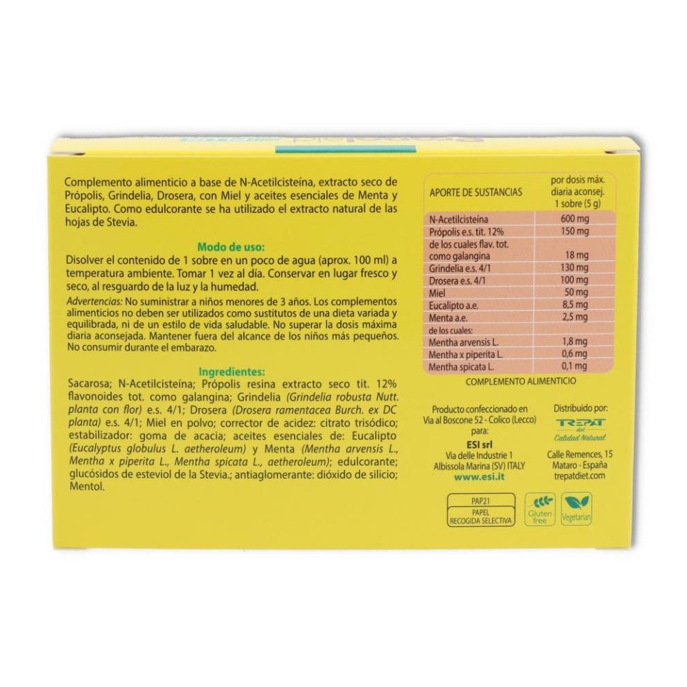 Esi Propolaid Plus Sabor Menta 10 sobres