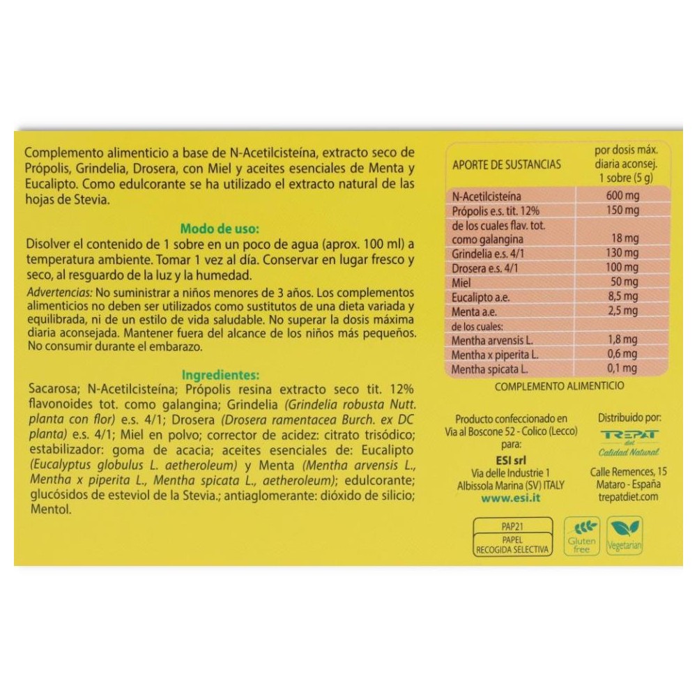 Esi Propolaid Plus Sabor Menta 10 sobres