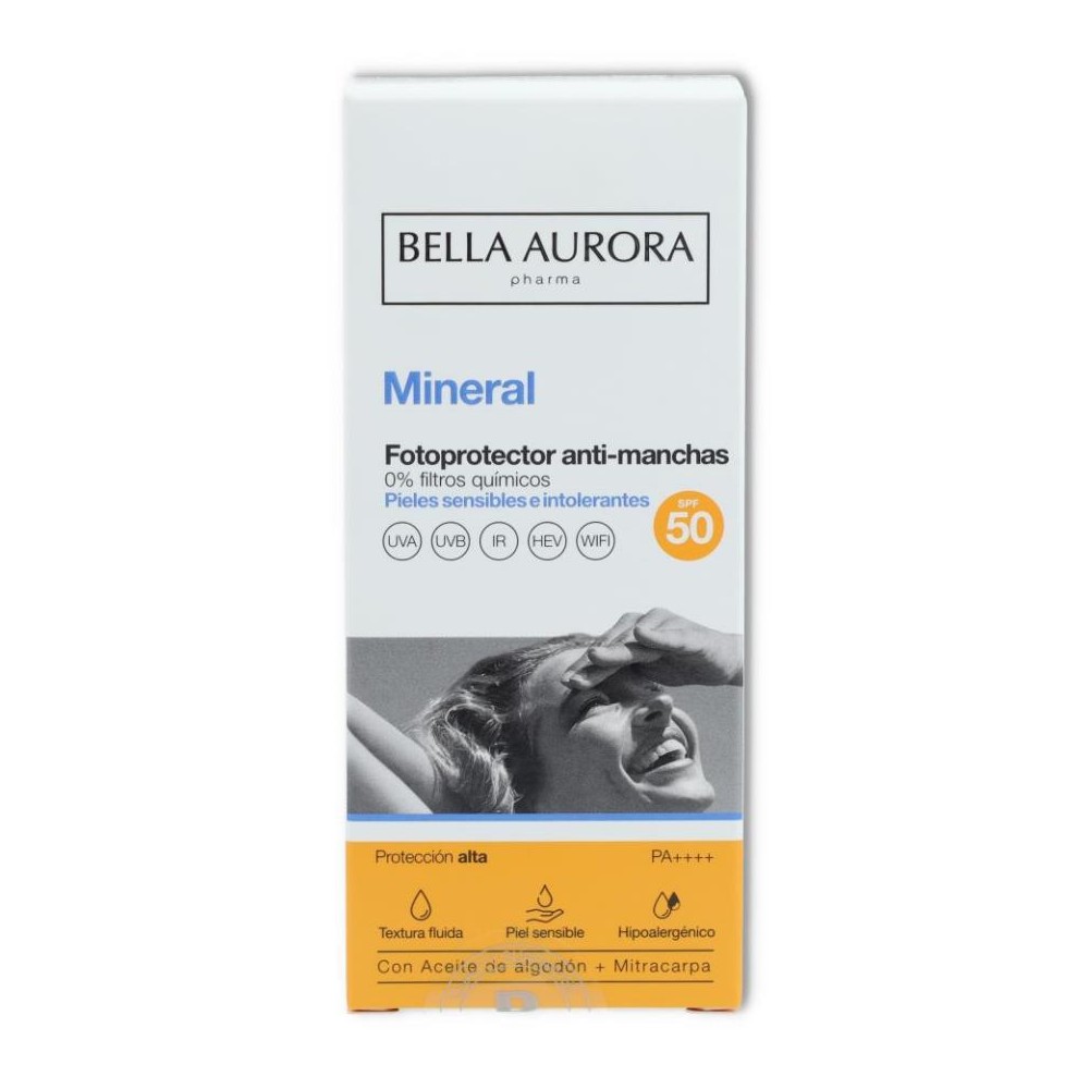 Fotoprotector Mineral SPF 50 50 ml Bella