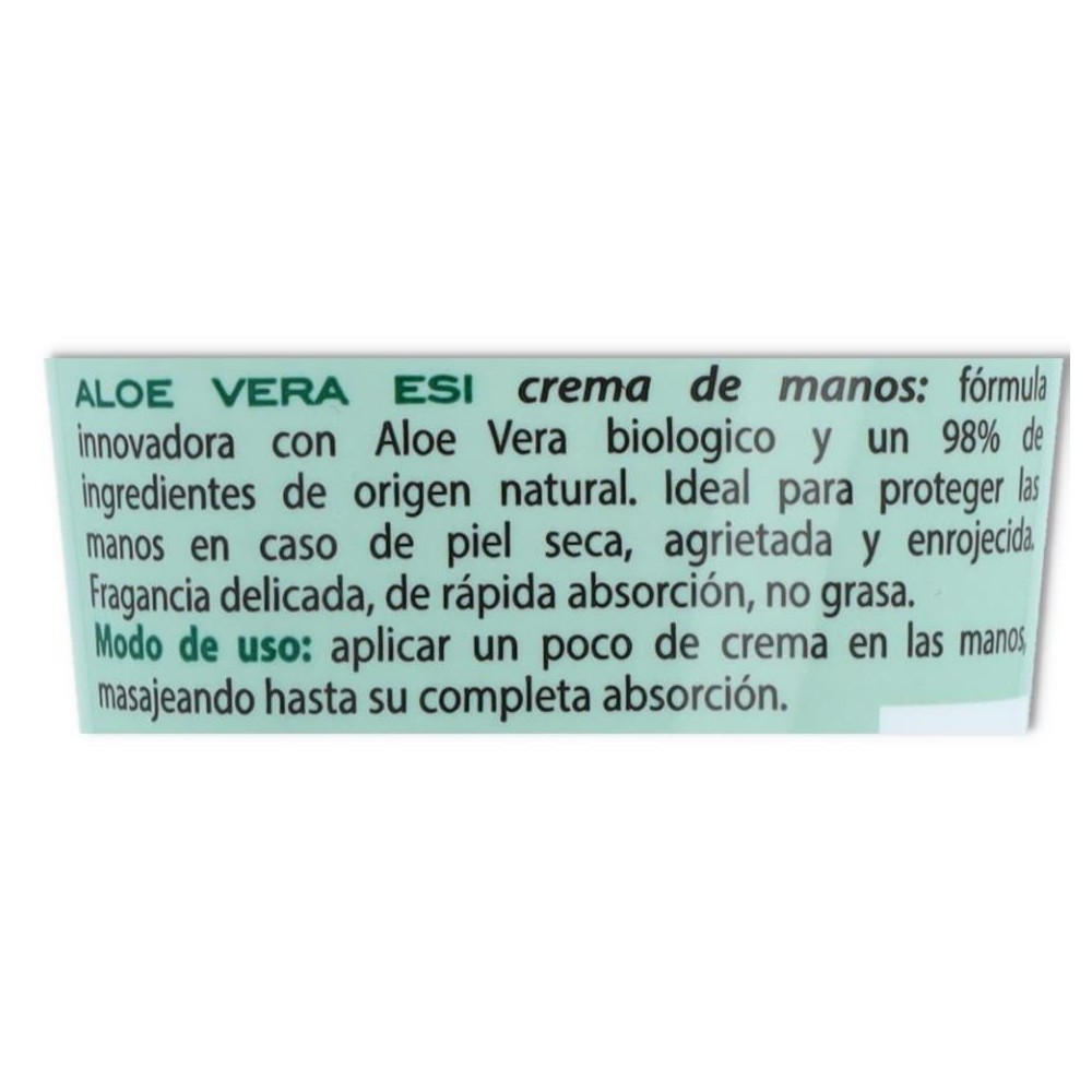 Crema Manos Aloe Vera 75 ml Esi