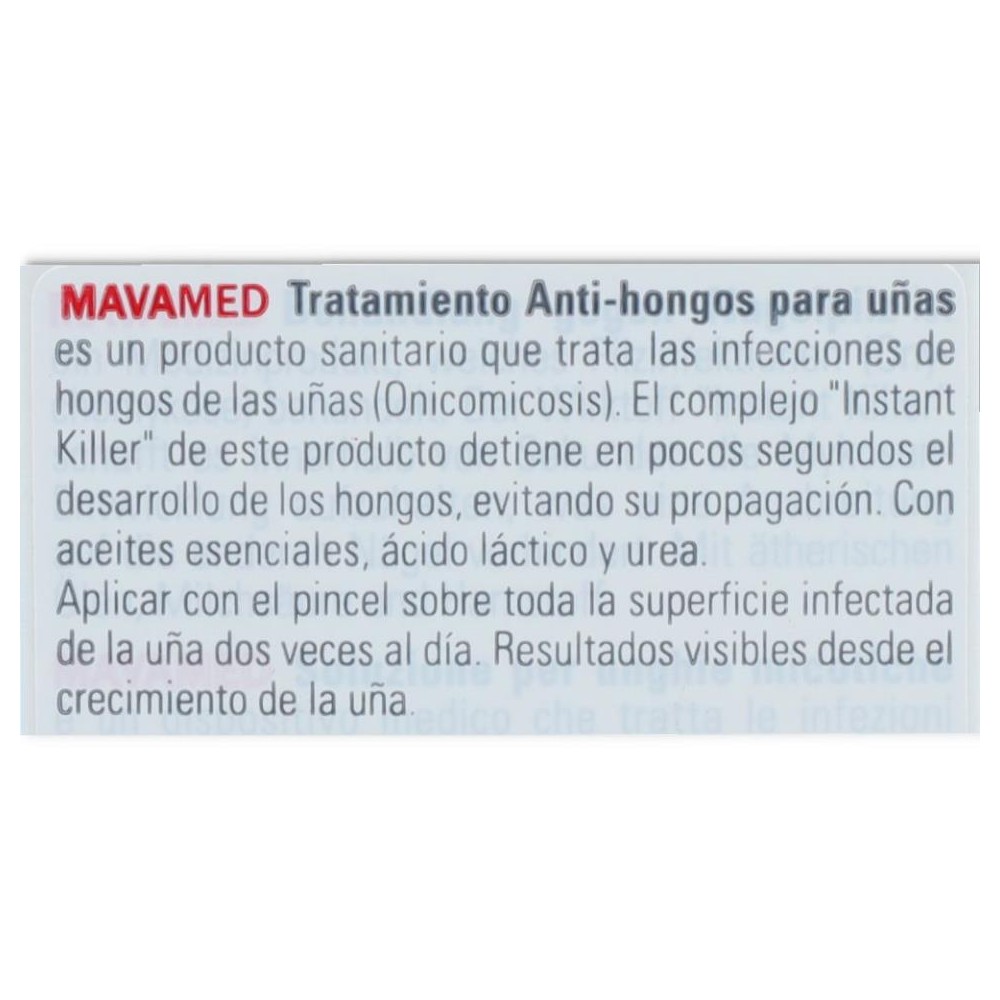 Tratamiento Antihongos Uñas Mavala