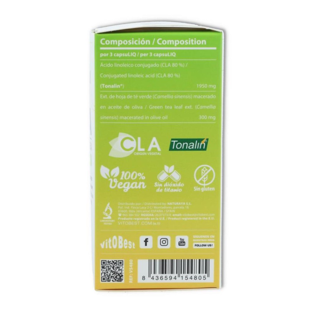 Vitobest Cla Green Tea 90 cap 