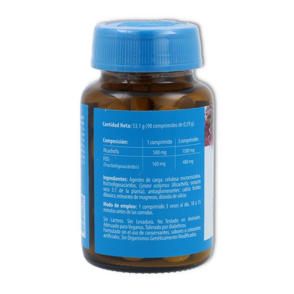 Alcachofa 500 mg 90 comp Naturmil