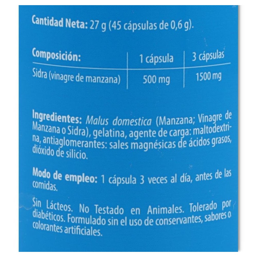 Sidra 500 mg 45 cap Naturmil