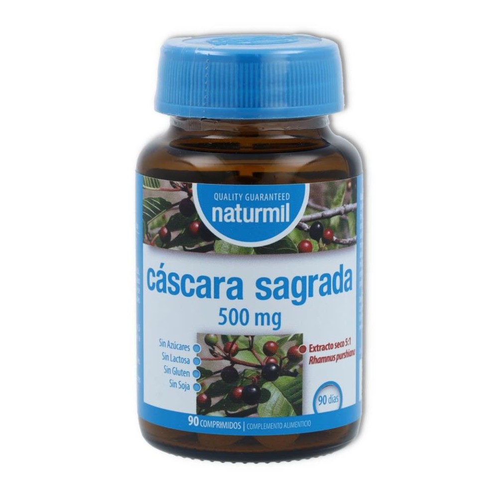 Cascara Sagrada 500 mg 90 comp Naturmil