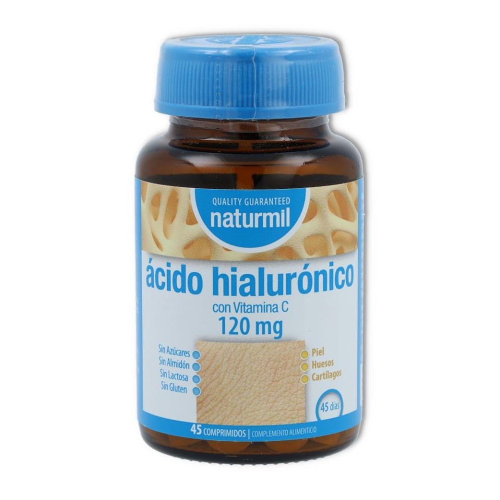 Acido Hialuronico con vita C 120 mg 45 comp Naturm