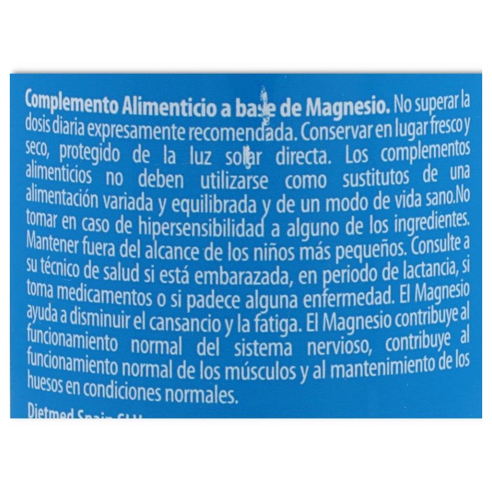 Bisglicinato De Magnesio 750 mg 90 comp Naturmil