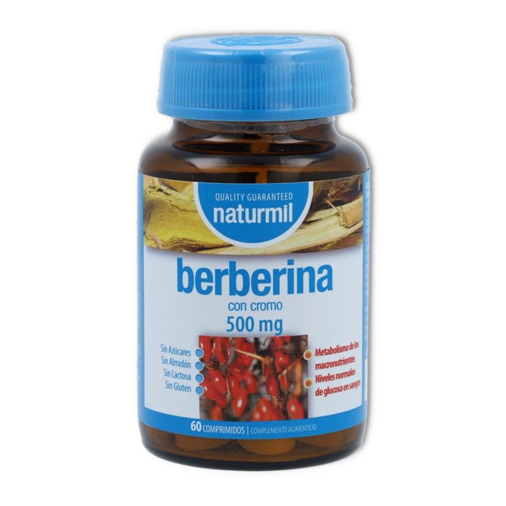 Berberina con Cromo 60 comp Naturmil