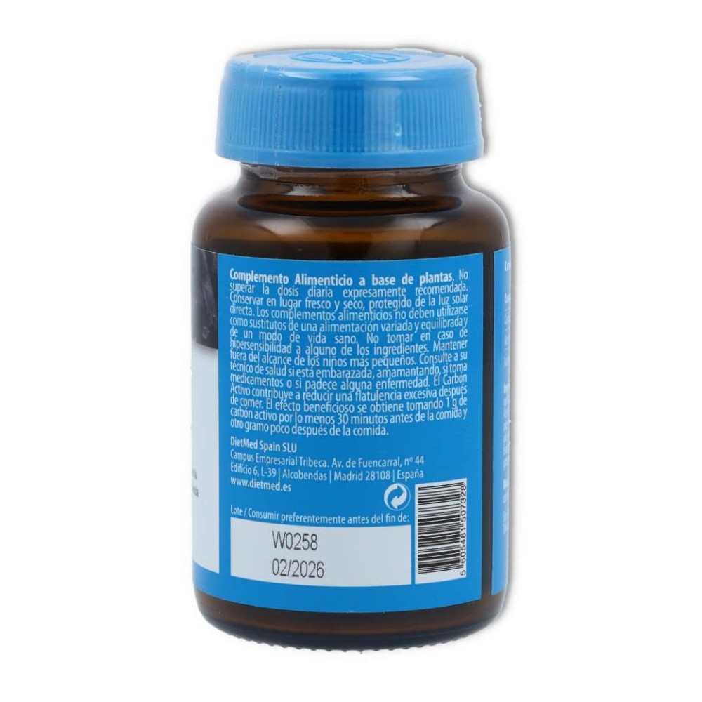 Carbon Vegetal 45 perlas Naturmil