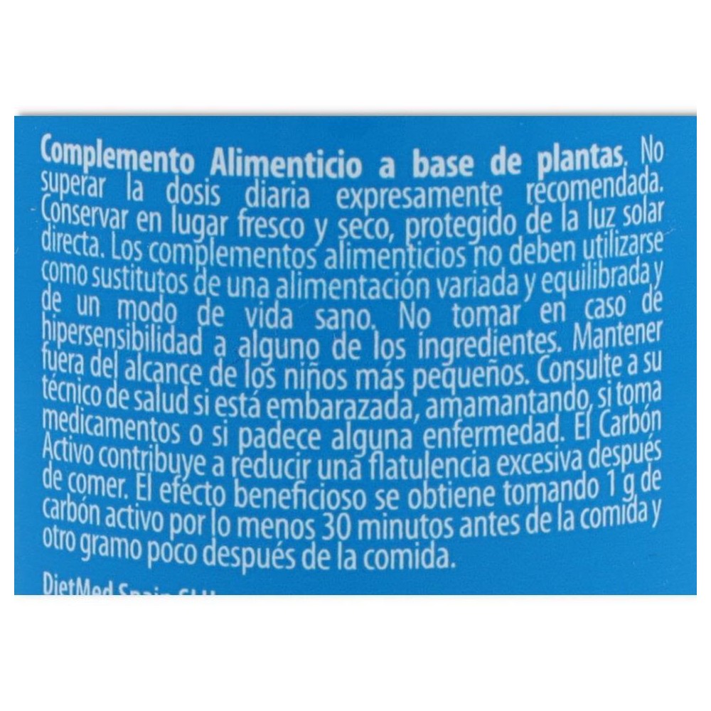 Carbon Vegetal 45 perlas Naturmil