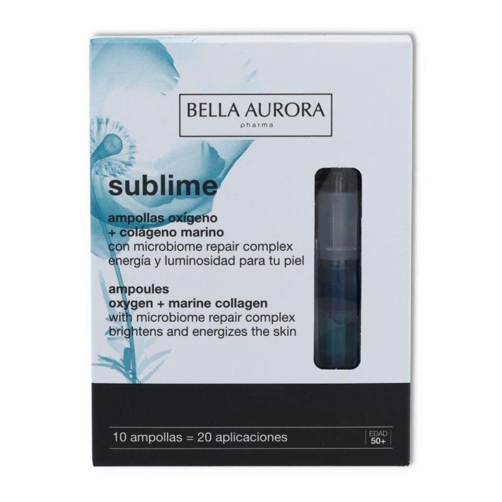 Sublime Ampollas Colageno 10 amp Bella Aurora