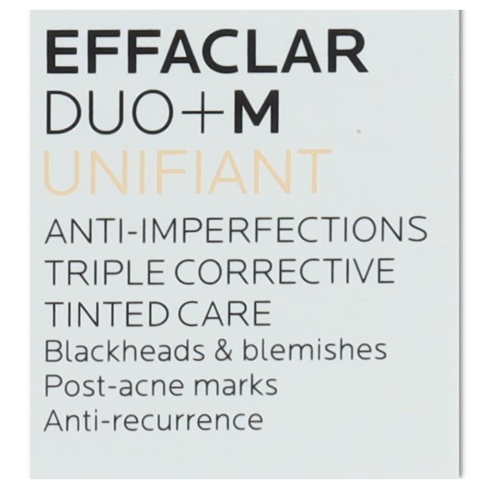 EFFACLAR DUO UNIFIANT LIGHT 40 ml ROCHE POSAY 