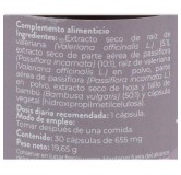 V C  Valeriana   Pasiflora 30 cápsulas