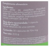 V C  Pasiflora 30 cápsulas