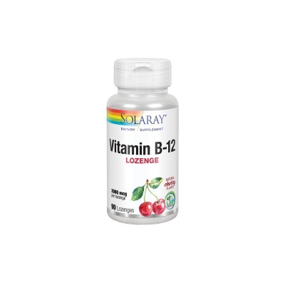 Solaray Vitamina B12 2000 MCG 90 comprimidos Solaray - 1