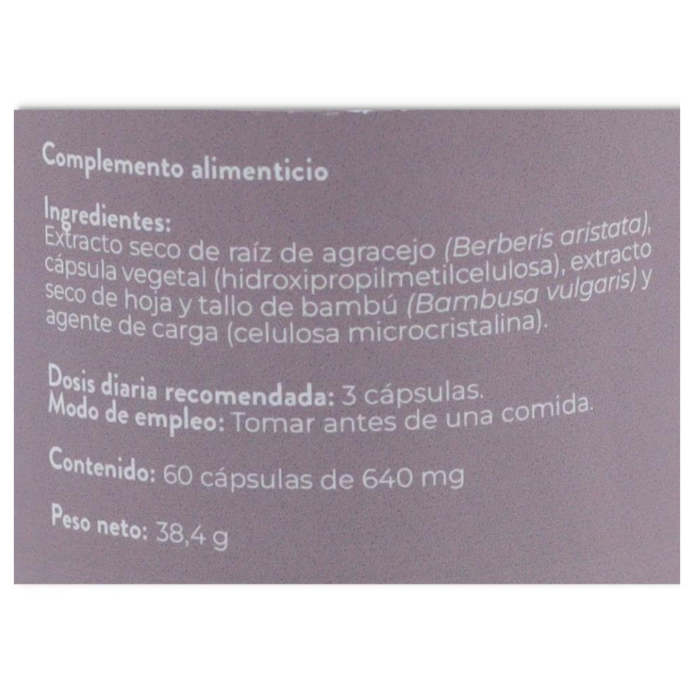 V C  Berberina 60 cápsulas