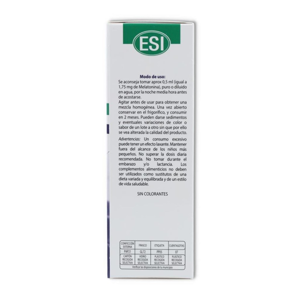 Esi Melatonina Pura 1 9 50 ml