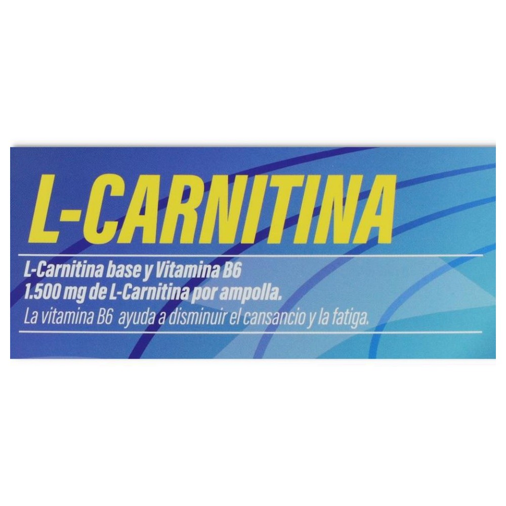 Joma L-Carnitina 10 ampollas de Sabor Lima Limón